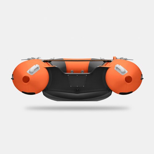 Надувная лодка GLADIATOR E350S оранжево/темно-серый