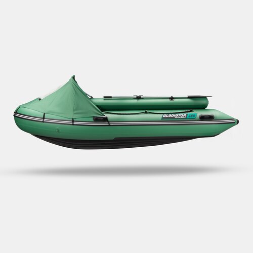 Надувная лодка GLADIATOR E380X PRO зеленый