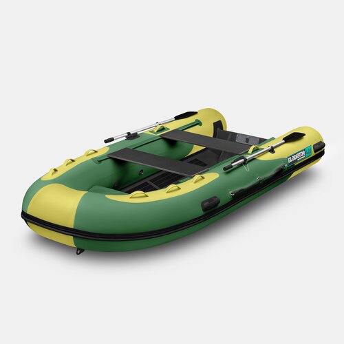 Надувная лодка RIB GLADIATOR AL 420 зелено-оливковый (СПб)