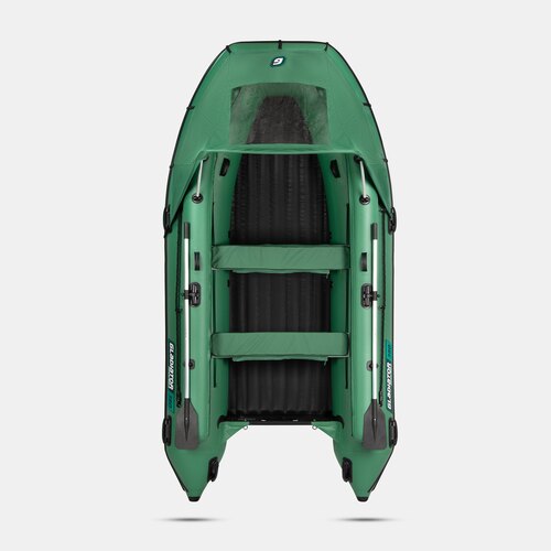 Надувная лодка GLADIATOR E380X PRO зеленый