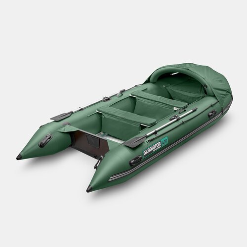 Надувная лодка GLADIATOR C400AL зеленый