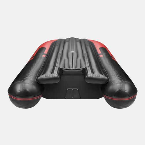 Надувная лодка GLADIATOR E420S JET красно-черный