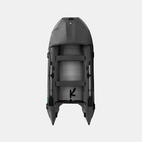 Надувная лодка GLADIATOR C400AL темносерый