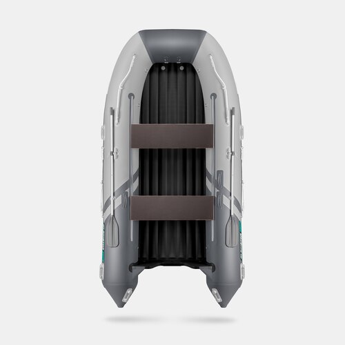 Надувная лодка GLADIATOR E420S светло/темно-серый