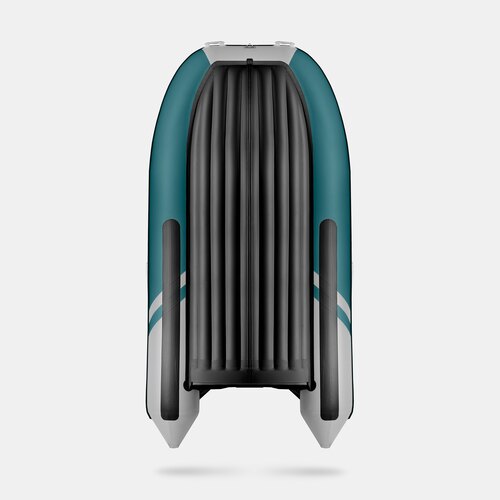 Надувная лодка GLADIATOR E450S морской зеленый-белый