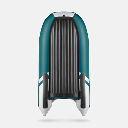 Надувная лодка GLADIATOR E380S белый-морской зеленый