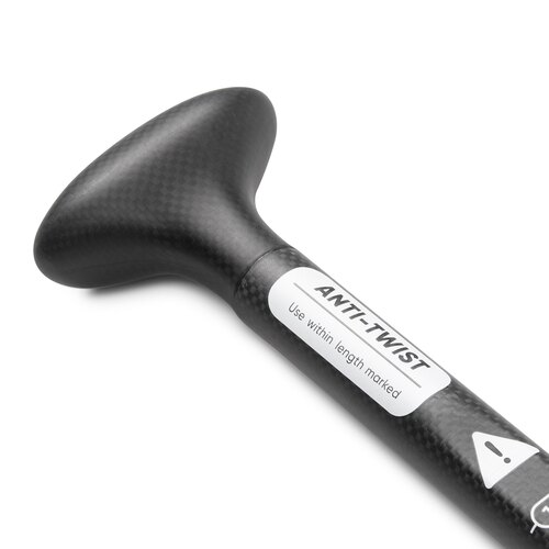 SUP весло Gladiator Sport Carbon black/black-yellov 2-части, лопатка L