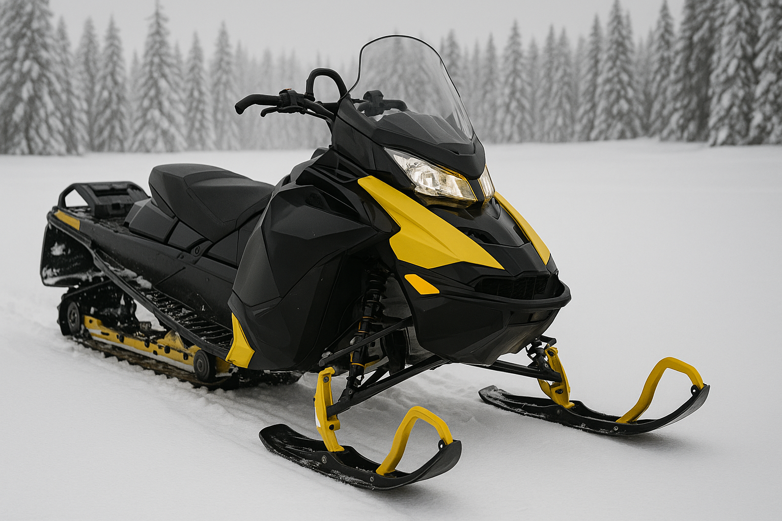 ТОП-5 моделей снегоходов для глубокого снега